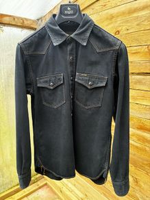 Iron-heart indigo OD black leg