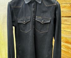 Iron-heart indigo OD black leg