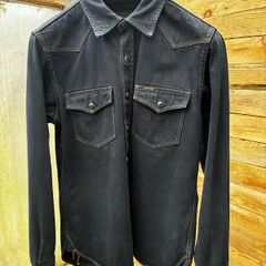 Iron-heart indigo OD black leg