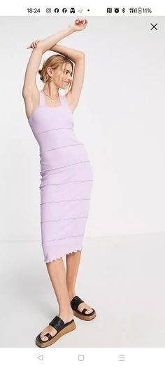 River island lilac cotton dress