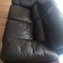 Two Seater Leather Couch Image 2