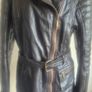 leather jacket with fur collar Image 6