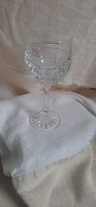 Galway Crystal  Claddagh  Wine Goblet.