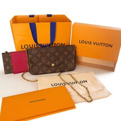 Louis Vuitton Felicie Leather Crossbody bag