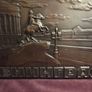 Russian Soviet Era Commemorative Plaque from 1985 Image 6