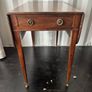 Antique George III Mahogany Pembroke Table (c. 1790) - Brass Castors Image 2