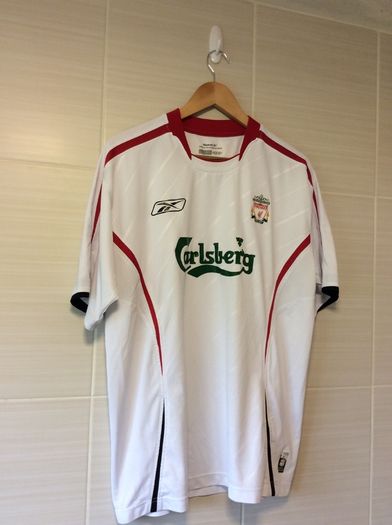 Liverpool Jersey. Season 2005/2006. Official Reebok Away Jersey. Authentic Original From 2005. Not A Modern Day Remake.