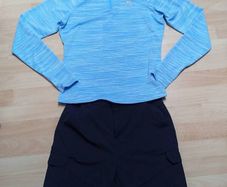 Montirex 1/4 Zip Top & Cargo Shorts Set