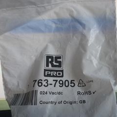 LED Pilot Light 763-7905 Techna 22mm Cutout IP65 24VAC/DC