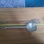 antique brass toasting fork and ladle Image 2