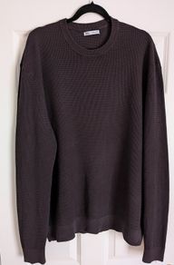 Zara XL mens crew neck cotton jumper