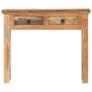 Console Table 90.5x30x75cm Solid Acacia Wood and Reclaimed Wood Image 4