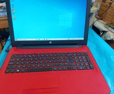 HP 15.6 inch Laptop, Red, Model No. 15-ba079sa, AMD A6-7310 APU with AMD Radeon R4 Graphics, 2.0GHz, 4GB Ram, 1 Terrabyte HDD, Windows 10 Home, Microsoft Edge, Chrome, and VLC