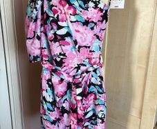 floral one shoulder dress  dress