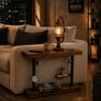 Industrial Steampunk Console Sofa Side Table Image 3