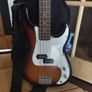 SX 4string electric bass guitar Image 3