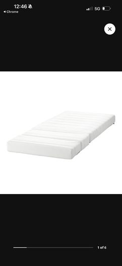 Sundvik ikea kids bed and mattress