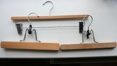 3 Wooden Hangers