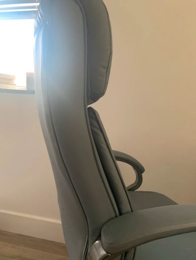 Executive Grey Office Chair, As New, Collection Only (Limerick)
