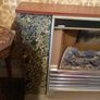 Vintage Belling electric heater in wooden frame Image 4