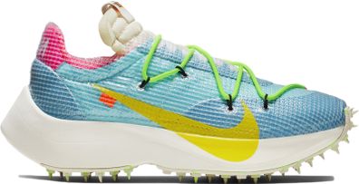 Nike x Off White Vapor Street Polarized Blue and Tour Yellow UK10.5 DEADSTOCK