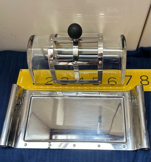 Vintage Michael Graves for Alessi Italy Butter Dish