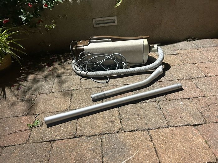 Vintage 1960s Electrolux Model G Canister Vacuum Cleaner - Mid Century Retro