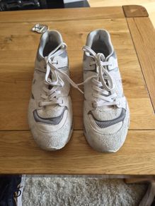 Ralph Lauren off white runners
