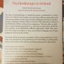 Psychotherapy In Ireland, Ed. Edward Boyne Image 3