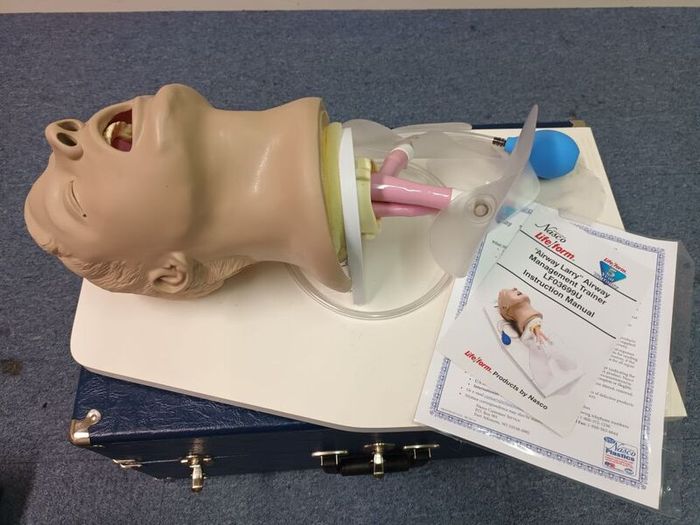Larry Airway training head.