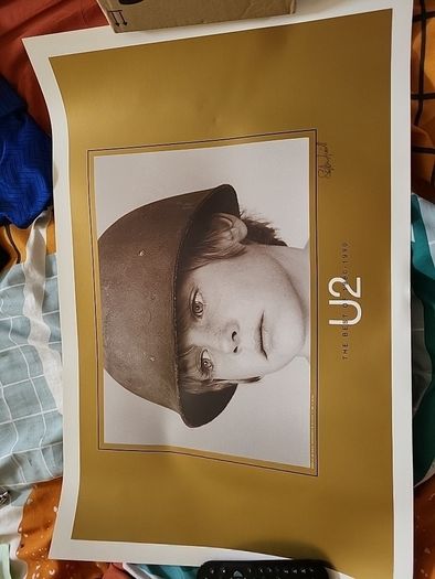 Official U2 litho - not available to buy online or in shop