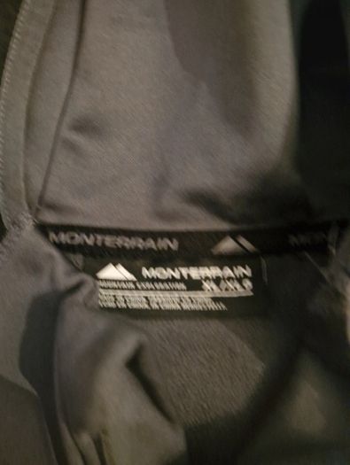 mens  black and grey monterrain jacket