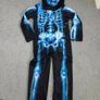 Halloween Skeleton Costume 7-8yrs Image 2