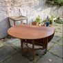Mid Century Dining Table solid teak Image 2
