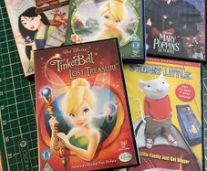 set of 5 Childrens DVDs