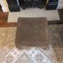 Victorian Walnut & Leopard Print Footstool Image 3