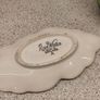 Vintage Royal Winton Green Leaf Gravy Boat and Underplate Pristine Condition Image 5