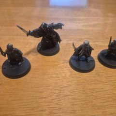 4 Lord of the rings game figures  - mesbg