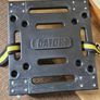 12u Gator Rack Case + Gator Console Rack Caster Boards Image 5