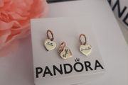 New genuine pandora 3 dangle spitable charms