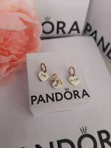 New genuine pandora 3 dangle spitable charms