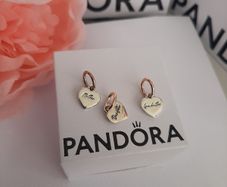 New genuine pandora 3 dangle spitable charms