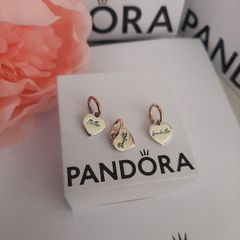 New genuine pandora 3 dangle spitable charms