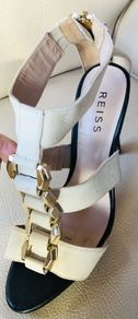 Reiss High heel Sandals With Chain Detail