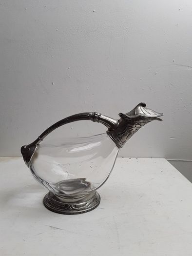 French Carafe in shape of duck