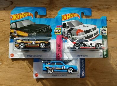 Hot Wheels Audi '84 Quattro & 90 Quattro
