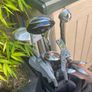 Folding Electric Golf Caddy/Trolley & Clubs & Accessories Image 2