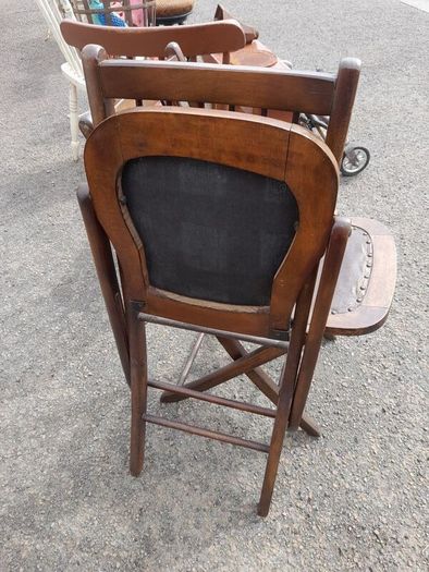 Pair Of Antique Folding Chairs