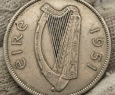 Ireland 1951 1/2 Half Crown