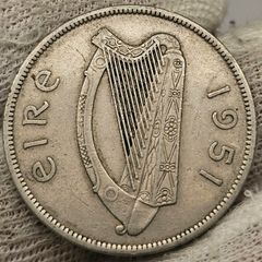Ireland 1951 1/2 Half Crown